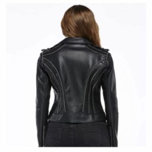 new Black Leather Jacket