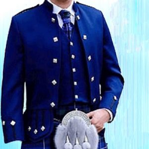modern royal blue jacket