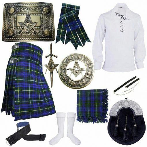 Campbell Of Argyll Tartan Outfit