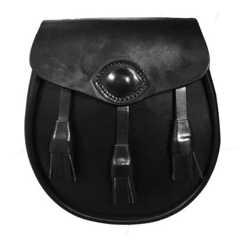 Bridle Leather Black Sporran