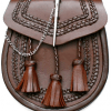 Brown Leather Modern Sporran