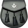 Masonic Leather Sporran