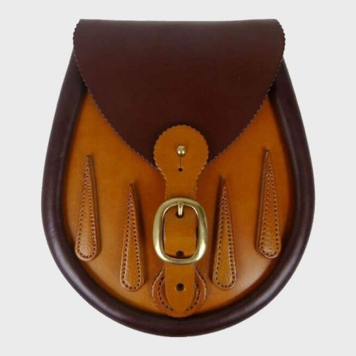 Teardrop Lomond Leather Sporran