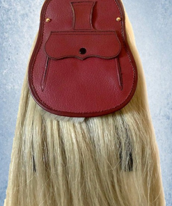 Vintage Black Tassel Horse Hair Sporran