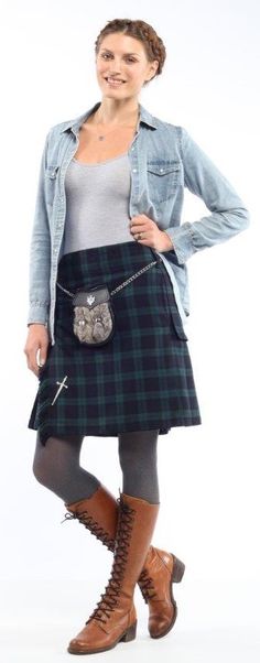 What To Wear With A Kilt Ladies
