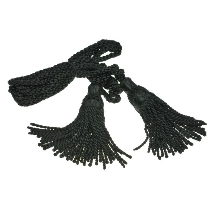 Bagpipe Silk Cord Black