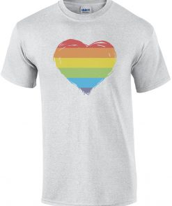 Heart Rainbow T Shirt