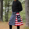 American Men Utility Flag Kilt