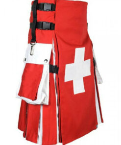 Swiss Flag Utility Kilt